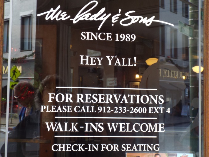 the Lady & Sons, Savannah, GA