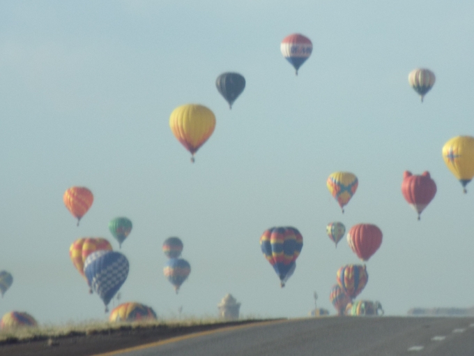 Road Trip: Hot Air Baloons in Belen, NM